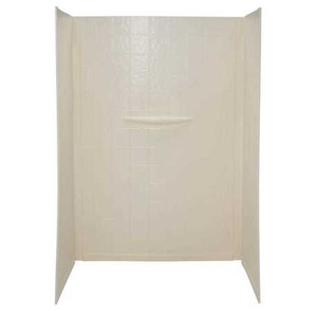 LIPPERT 24IN X 40IN X 58IN BATHTUB & SHOWER PAN SURROUND; 1-PIECE DESIGN; TILE FINISH 306206